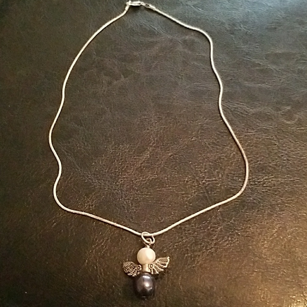 Pearl Angel necklace